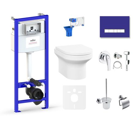 Комплект 10 в 1 Lavinia Boho Grance Hill Rimless 75110782, премиум со стеклянной клавишей, артикул 75110782