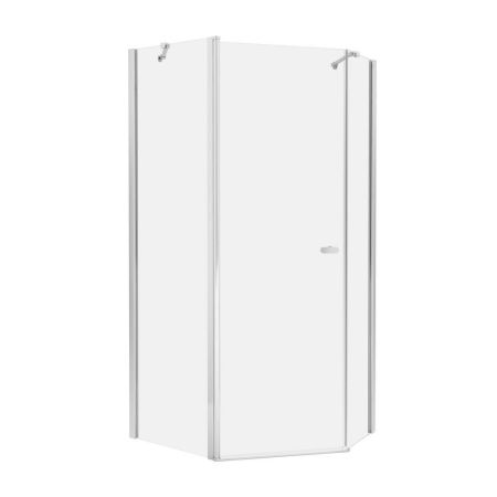 Душевое ограждение NEW TRENDY NEW SOLEO  100x80x195 K-0739 (хром), артикул K-0739