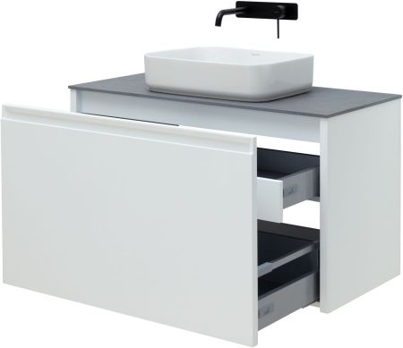 Тумба под раковину Allen Brau Fantasy 100 1.11004.WM белый матовый, артикул 1.11004.WM