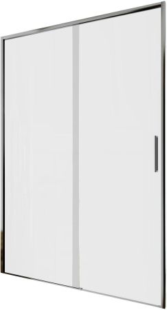 Душевая дверь Aquanet Pleasure Evo 130 AE65-N130-CT профиль хром, прозрачное стекло, артикул AE65-N130-CT