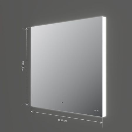 M85MOX10801S X-Joy Зеркало с интерьерной Led подсветкой, ИК-сенсорром, 80 см, артикул M85MOX10801S