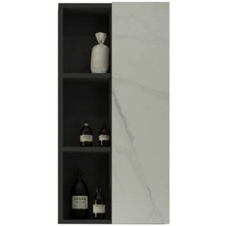 Подвесной шкаф Black&White Universe 38 U911 Серый Белый