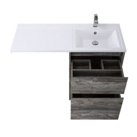 Мебель для ванной комнаты BELBAGNO KRAFT-LVD, артикул BB1200/480-LV-MR-R
