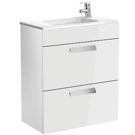 Тумба под раковину ROCA DEBBA 58,5 ZRU9302708 (подвесная, белый глянец), шт, артикул ZRU9302708