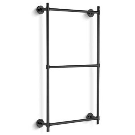 Bertocci Cinquecento Полотенцедержатель тройной 60х60 см, цвет: черный матовый, артикул 110 0544 0800