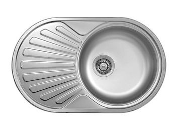 Кухонная мойка UKINOX Фаворит FAP770.480 -GT8K 1R, 48*77