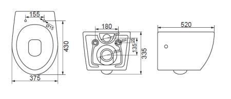 Крышка-сиденье BelBagno Сидения и комплектующие BB2004SC