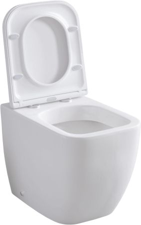 Чаша приставного унитаза Allen Brau Infinity 4.21003.20 белый глянец, артикул 4.21003.20