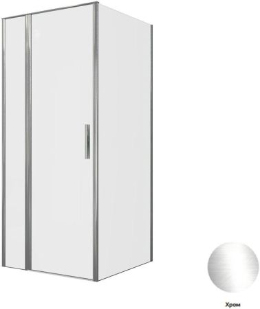 Душевой уголок Allen Brau Priority 90x90 3.31025.00 + 3.31043.00 хром, артикул 3.31025.00 + 3.31043.00