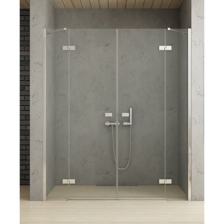 Дверь в нишу NEW TRENDY REFLEXA 150x200 EXK-1204/EXK-1205 (хром), артикул EXK-1204/EXK-1205