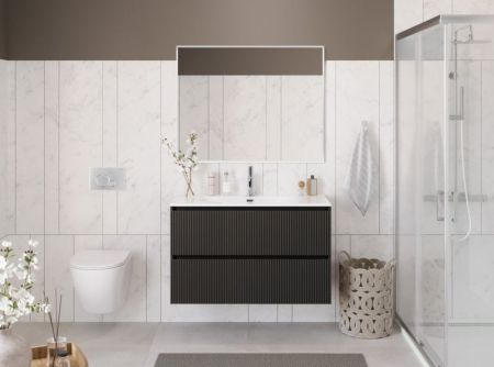 Мебель для ванной комнаты BELBAGNO UNO 1000-1200  арт. UNO-1200-2C-SO-BO, артикул UNO-1200-2C-SO-BO