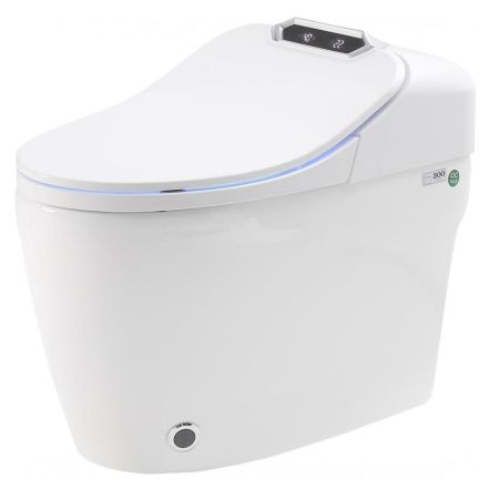 Электронный приставной унитаз-биде  TIMO TE-731, белый, артикул TE-731