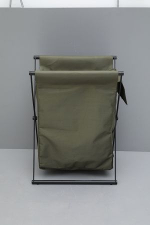 Корзина для белья Allen Brau Priority черный/оливковый