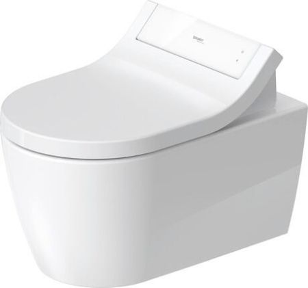 Duravit ME by Starck Унитаз подвесной 570х370  мм безободковый, HygieneFlush для SensoWash, цвет: белый, артикул 2579592000