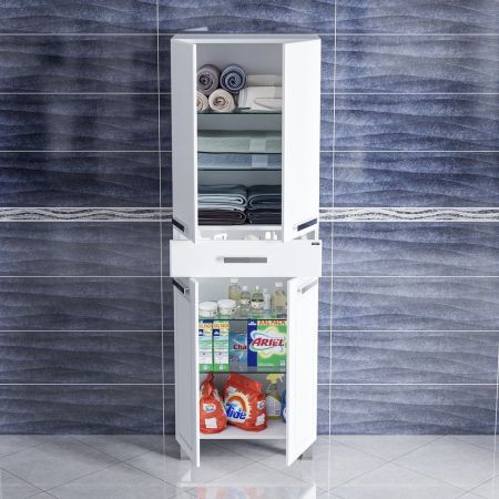 Шкаф-пенал СаНта Нептун 60, 530002, универсальной установки, артикул 530002