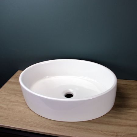 Раковина чаша Maretti EN13NS82-844, белая, артикул EN13NS82-844