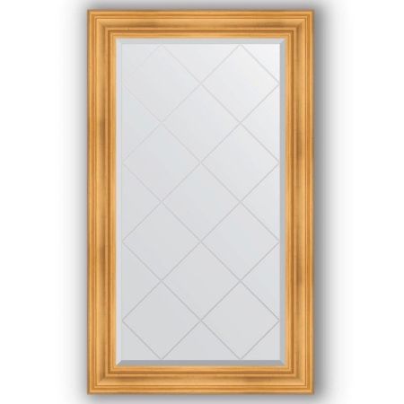 Зеркало Evoform Exclusive-G 134х79 Травленое золото