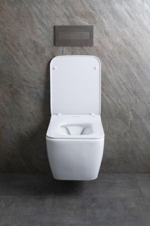 Чаша подвесного унитаза Allen Brau Liberty 4.33007.21 белый матовый, артикул 4.33007.21