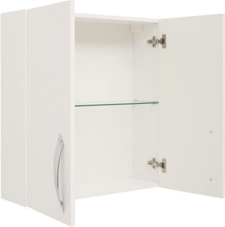Шкаф навесной De Aqua Трио Люкс 70 белый, артикул 00185075