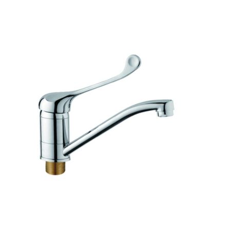 Смеситель для кухни с хирургической ручкой D-Lin D151427, хром, артикул D151427
