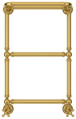 Полотенцесушитель водяной "Ренессанс 1386" 660х400 (ЗОЛОТО), артикул 03-0281-6640