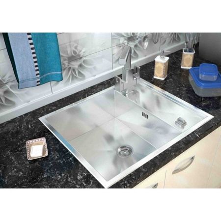 Кухонная мойка ZorG X SH X 6050 Матовый хром, артикул SH X 6050