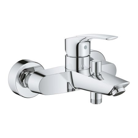 Смеситель для ванны  GROHE EUROSMART 33300003 (хром, L-18,8), шт, артикул 33300003