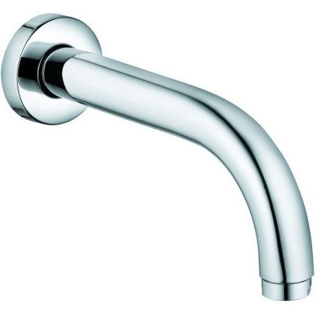 Излив, Kludi, BOZZ, настенный, вынос излива, мм-160, стандарт подводки-3/4", цвет-хром Излив, Kludi, BOZZ, настенный, вынос излива, мм-160, стандарт подводки-3/4", цвет-хром