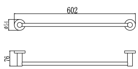 Полотенцедержатель Savol S-005624, сатин, артикул S-005624