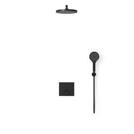 Душевой комплект VSFW-4212MB встраиваемый, 2 режима, черный, артикул VSFW-4212MB