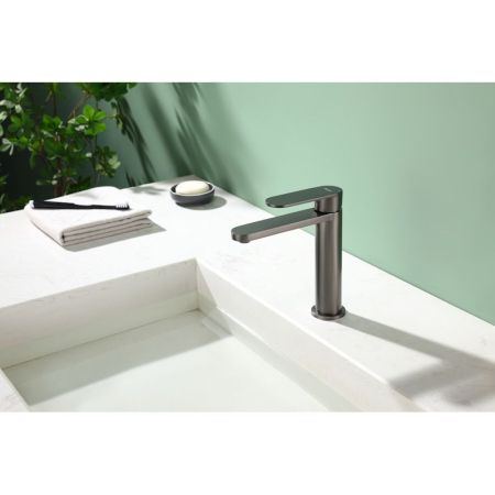 Смеситель для раковины Raglo R10.10.09, графит, артикул R10.10.09