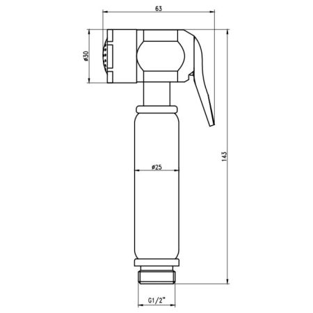 Гигиенический набор Savol SK-PQT08C, бронза, артикул SK-PQT08C