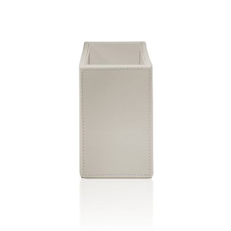 Короб, Decor Walther, Brownie, KOE, ширина, мм-70, глубина, мм-70, высота, мм-125, материал-искусственная кожа, цвет-песочно-бежевый, артикул 0937447