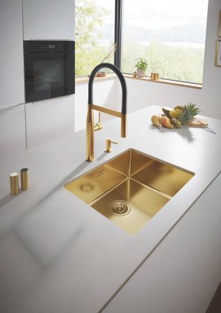 Дозатор жидкого мыла GROHE Cosmopolitan, холодный рассвет матовый, (40535GN0), артикул 40535GN0