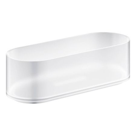 Полочка для душа GROHE Selection, без держателя, прозрачный белый (41037000) Полочка для душа GROHE Selection, без держателя, прозрачный белый (41037000)