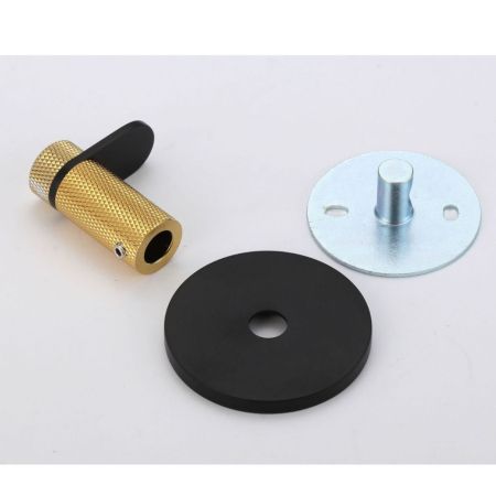 Крючок для ванной комнаты Savol S-002153HB, черный/золото, артикул S-002153HB