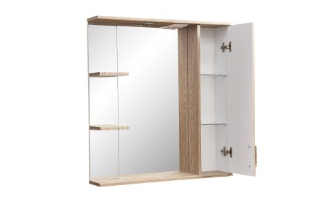 Зеркало-шкаф "Кармела 75/С", карпатская ель