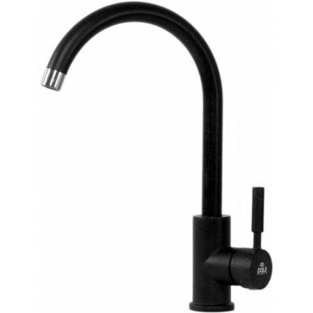 Смеситель для кухни Paulmark Holstein Ho212063-308 Черный, артикул Ho212063-308