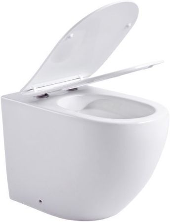 Унитаз приставной Aquanet Rimless Cetus 2.0 F LX-1902, артикул Cetus 2.0 F