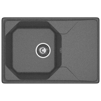 Кухонная мойка GranFest UNIQUE 740L, графит
