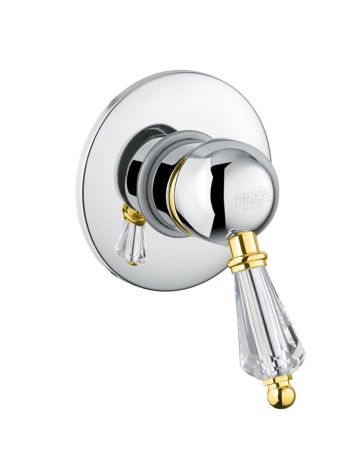 Смеситель для душа Fiore IMPERIAL- SKY  (SWAROVSKI®) 82CO5130, хром/золото, артикул 82CO5130