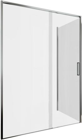 Душевой уголок Aquanet Pleasure Evo 140x80 AE65-140x80-CT профиль хром, прозрачное стекло, артикул AE65-140x80-CT