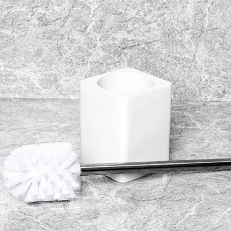 Ершик для унитаза WasserKRAFT Oder K-9627 Белый, артикул K-9627