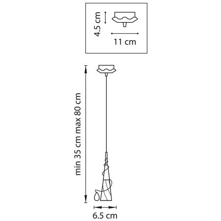 Подвес Aereo Lightstar 711014, артикул 711014
