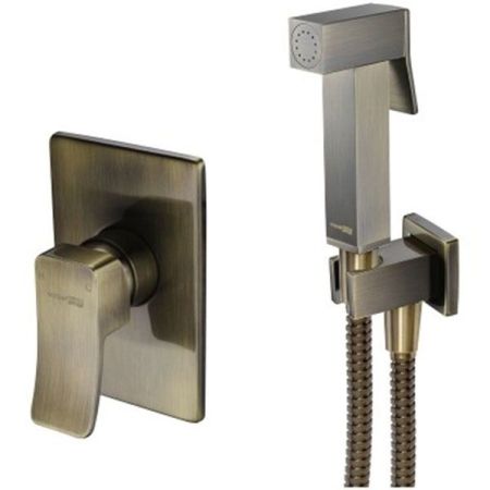 Гигиенический душ со смесителем WasserKRAFT Exter A01652 Бронза, артикул A01652