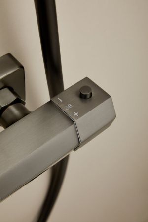 Душевая система HAIBA оружейная сталь (HB24726-3), артикул HB24726-3