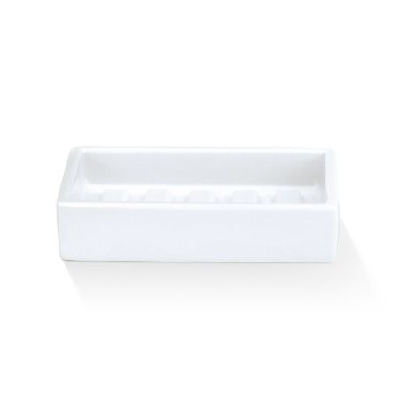 Decor Walther DW 615 Мыльница настольная, фарфор, цвет: белый, артикул 0842250