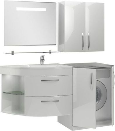 Шкаф для стиральной машины De Aqua Трио Люкс 70, артикул 00185076