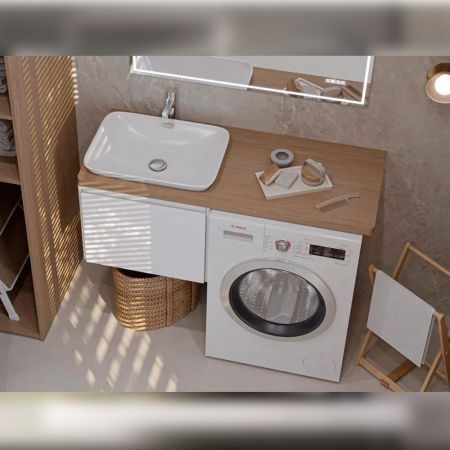 Столешница Velvex Klaufs 120 левая, дуб французский, артикул st.KLA.120.L дуб французский