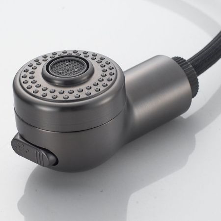 Смеситель для раковины многофункциональный Raffine F291T, оружейная сталь, артикул F291T